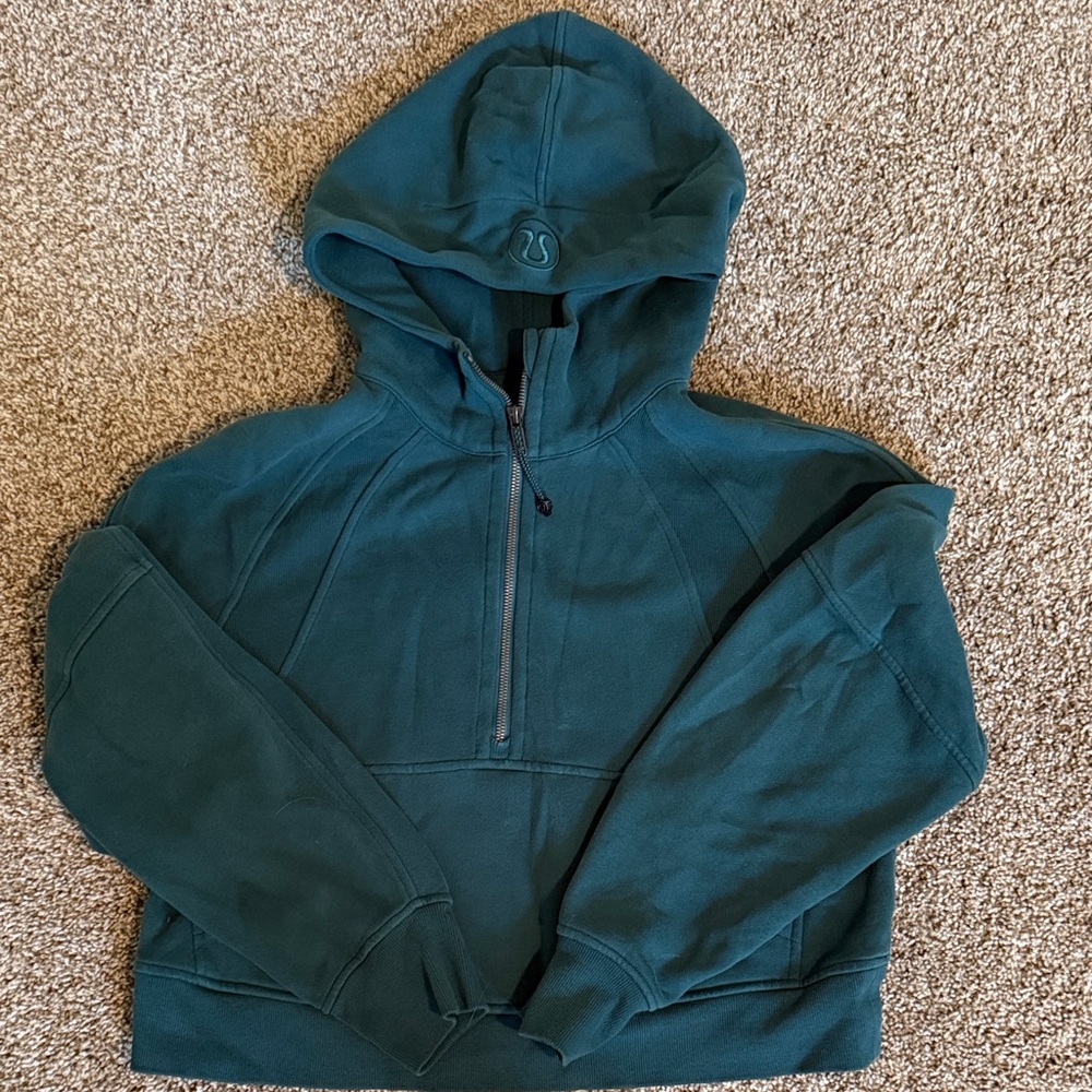 Lululemon scuba hoodie forest green